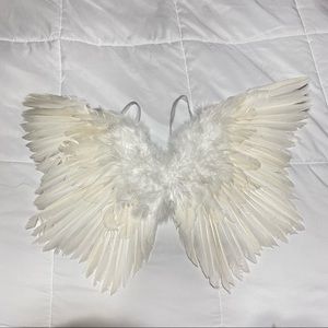 White Feather Angel Wings